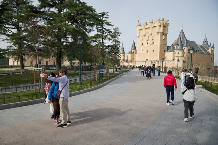 From Madrid: Segovia & Toledo with Alcazar and Cathedral