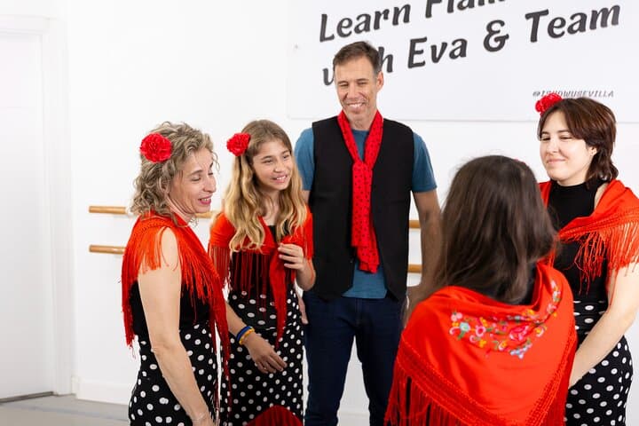 Flamenco Dance Class in Seville with optional Flamenco Costume