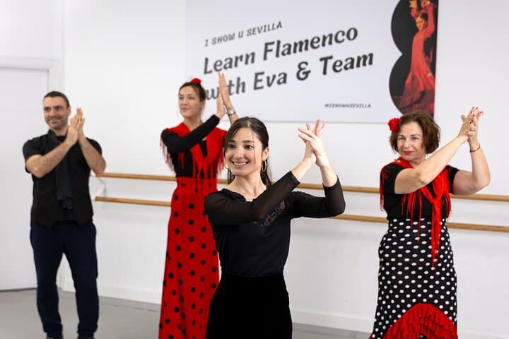 Flamenco Dance Class in Seville with optional Flamenco Costume