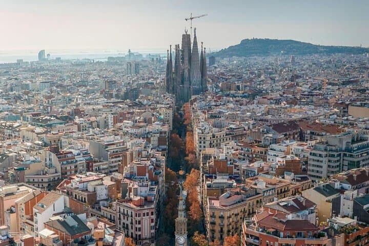 Wonders of Gaudi: Park Guell & Sagrada Familia Private Tour