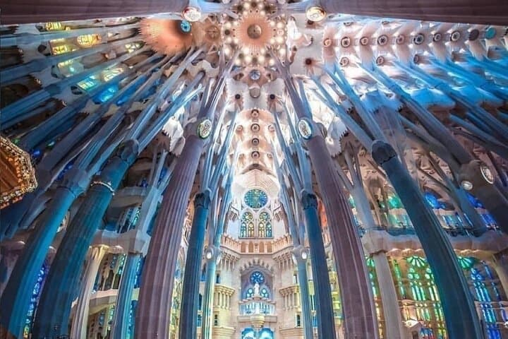 Wonders of Gaudi: Park Guell & Sagrada Familia Private Tour