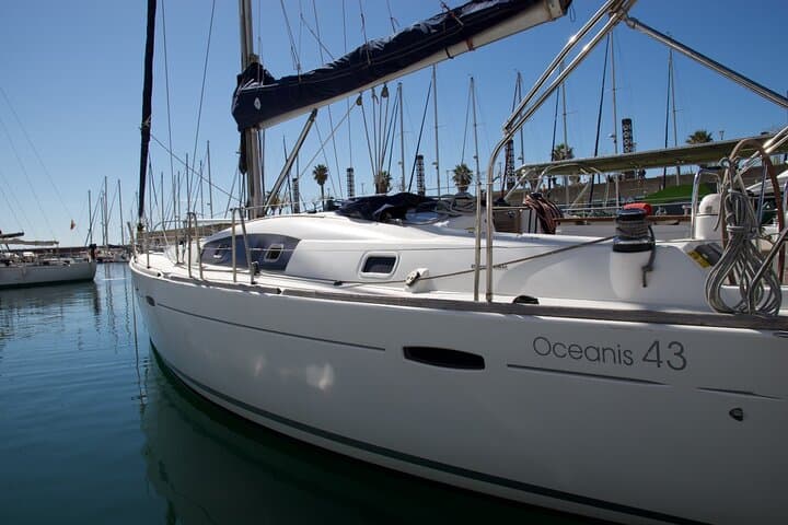 The Turtur sailboat of Barcelona in the Olympic port