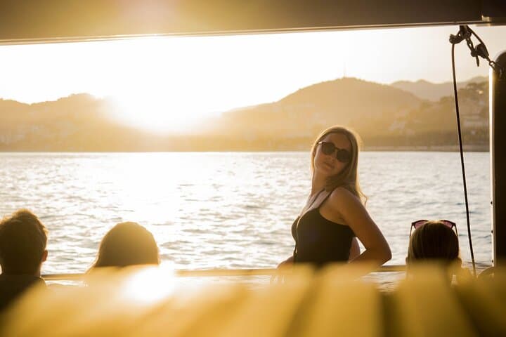 Sunset or night catamaran tour from Malaga