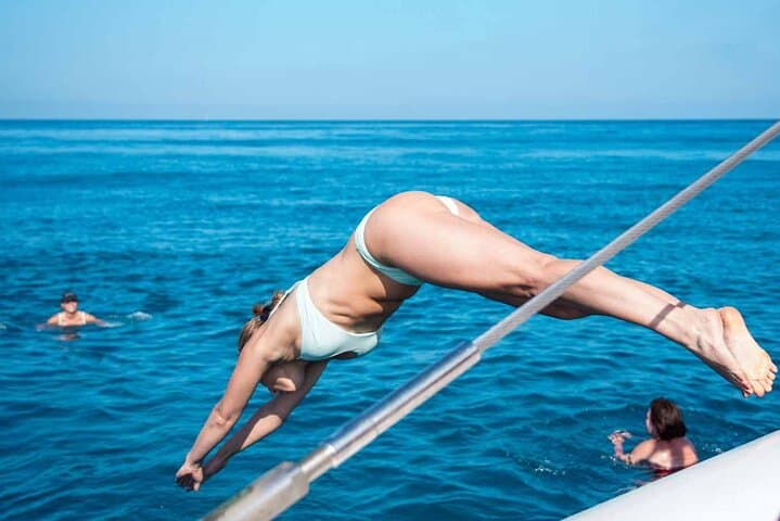 A Day at Sea by Catamaran from Calpe or Altea with Paella