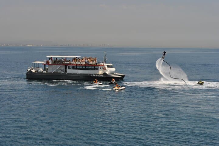 Catamaran ride and swim stop 2 Hours From Valencia