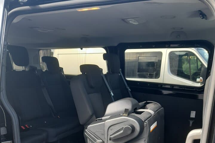 Private Driver from Seville To Algarve By 8 Seats Minibus
