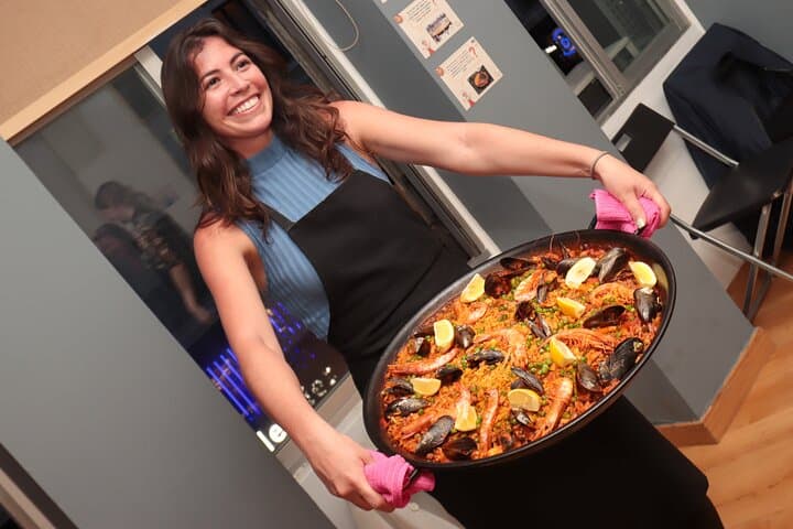 Paella Workshop with Bottomless Sangria in Central Madrid