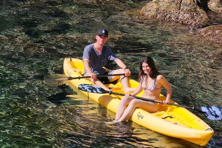 Kayak excursion in Blanes