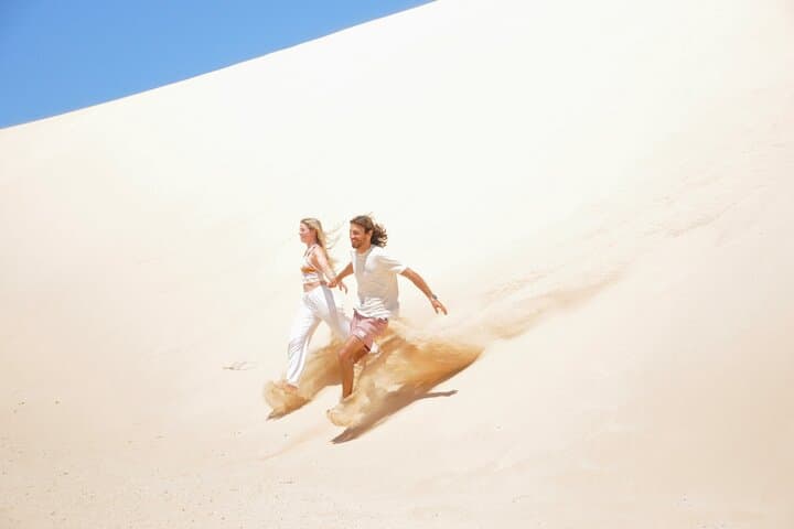 Slide down a sand dune, feel the exhilaration of letting go! (Pt.2)