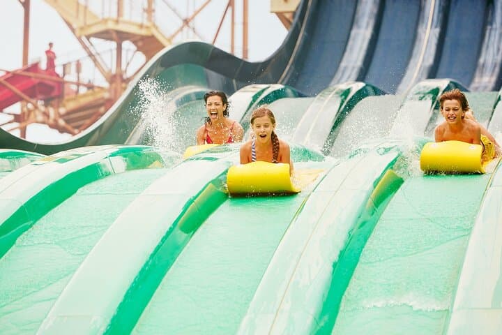 PortAventura and Caribe Aquatic Park From Barcelona Full Day Trip