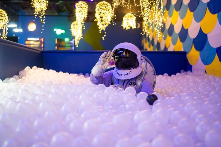 Entrance to the Sweet Space Museum in Madrid