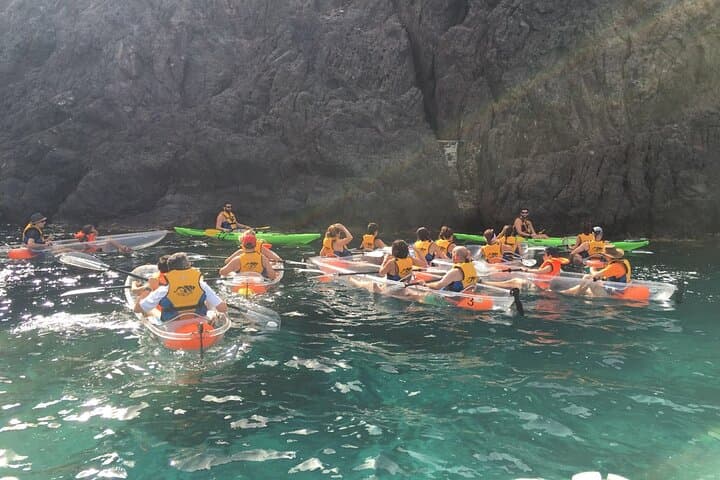 Best Kayaking trails (also transparent) more Snorkeling Cabo de Gata