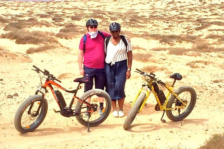 Fat Electric Bike Advanced Tour Corralejo 5 Hours From Caleta De Fuste