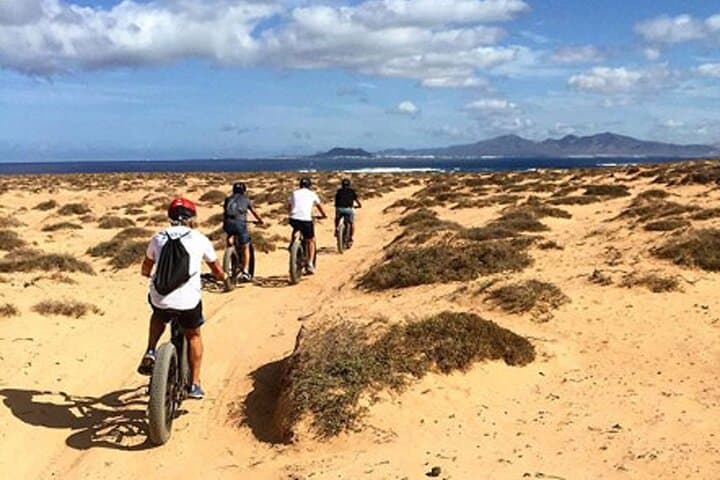Fat Electric Bike Advanced Tour Corralejo 5 Hours From Caleta De Fuste