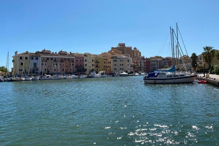 Sightseeing Tour in Port Saplaya, Sant Josep, and Waterfalls