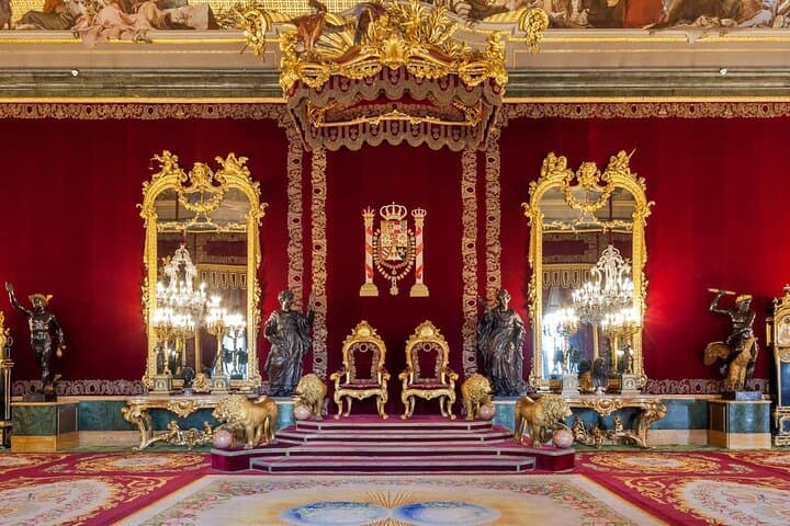 Historical Visit to the Royal Palace Madrid + Ebook