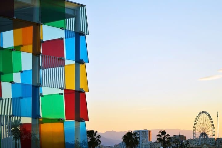 Malaga: Centre Pompidou Malaga Entry Ticket and City Audio Guide