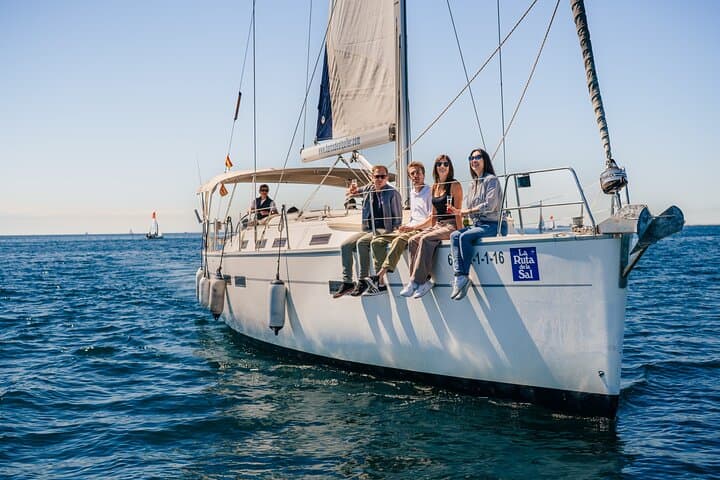 Sitges sailing, walking and winery tour