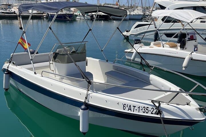 Boat rental without license in Torrevieja