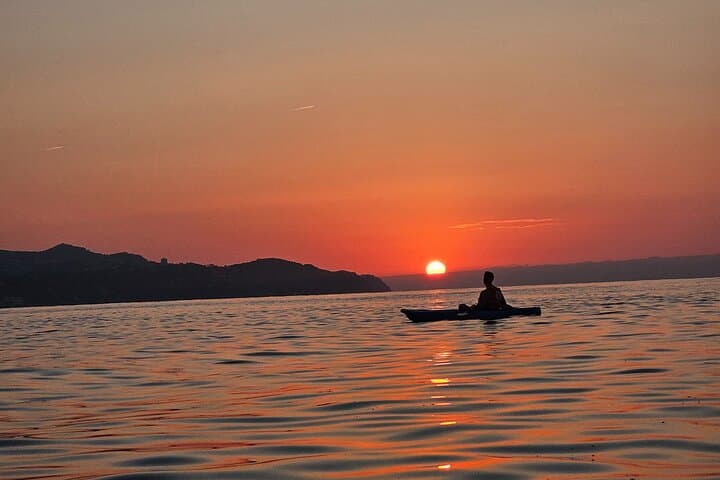 Sunrise excursion in Transparent Kayak on the Costa Brava