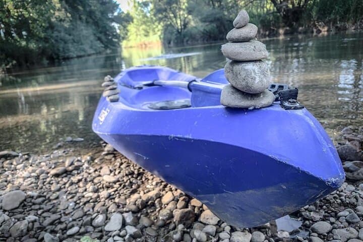 Canoe and kayak descent in Husillos, Palencia