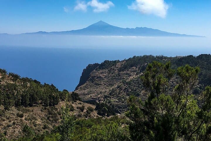 Views of El Teide from La Gomera