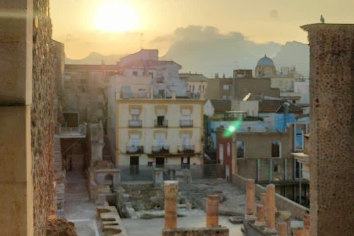 Roman exploration in Cartagena (Spain) walking tour