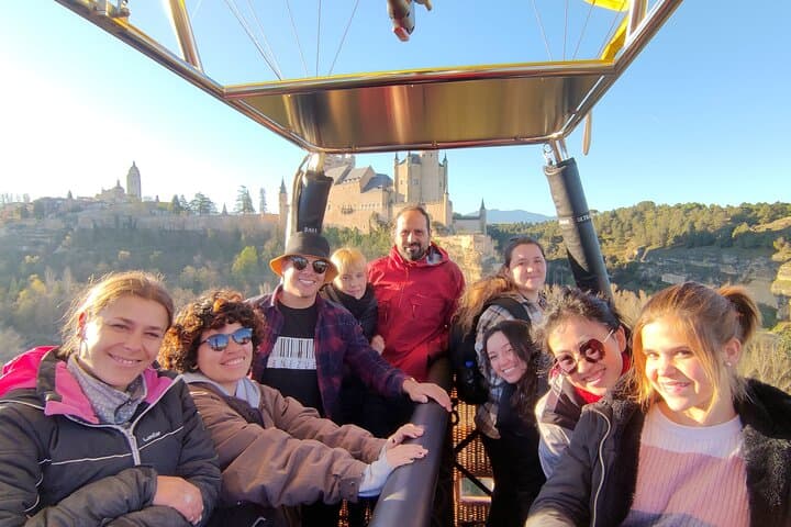 Balloon Ride Over Segovia or Toledo with Optional Transport from Madrid