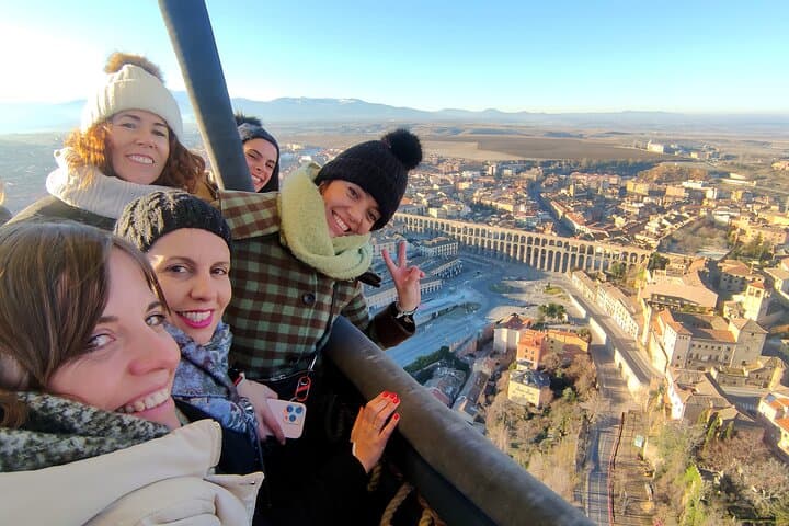 Balloon Ride Over Segovia or Toledo with Optional Transport from Madrid