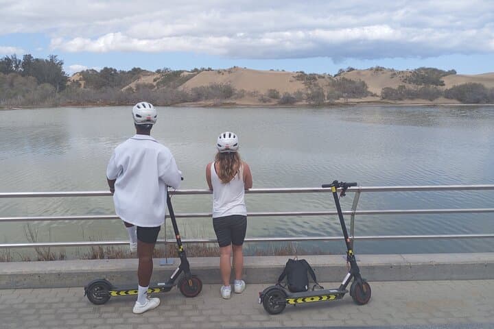 Rent E-Scooter Kick Start: Exploring Playa del Ingles & Maspalomas
