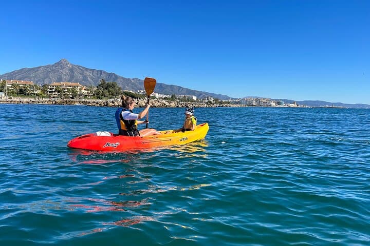 Guided Kayak Tour in Puerto Banús Marbella