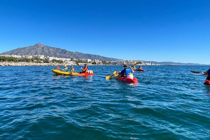 Guided Kayak Tour in Puerto Banús Marbella