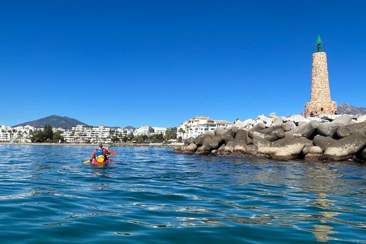 Guided Kayak Tour in Puerto Banús Marbella