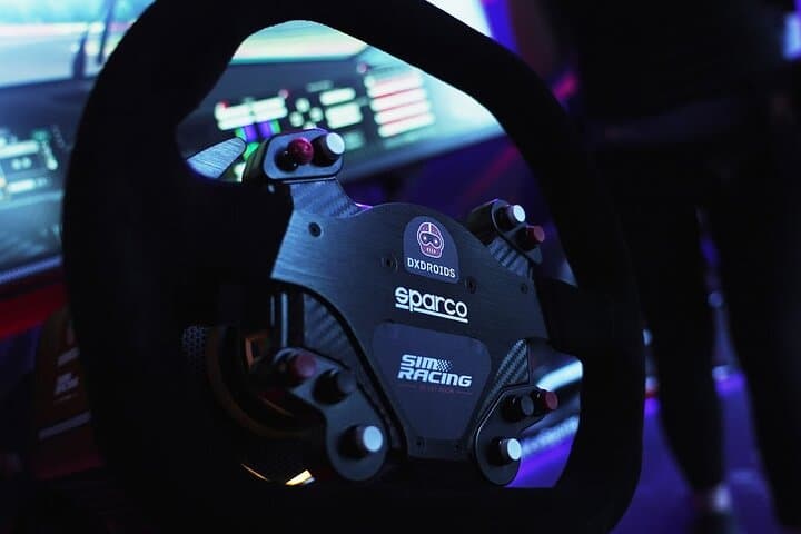 Car racing simulator at the Barcelona Casino