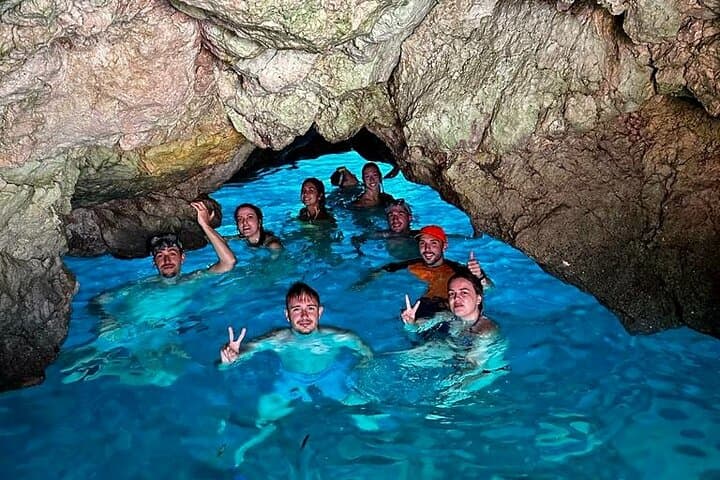 Kayak Javea Guided Cala Granadella, llop marí cave, cala en caló
