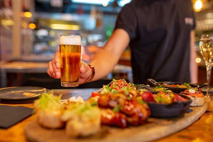 Tasty Tapas & Drinks Tour with a Rooftop Included