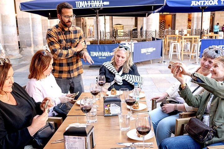 Gourmet Pintxos & Premium Wines small groups Food Tour