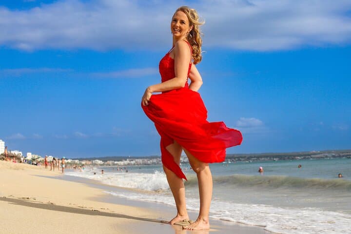 Photoshoot on the beach in Mallorca - Photographer