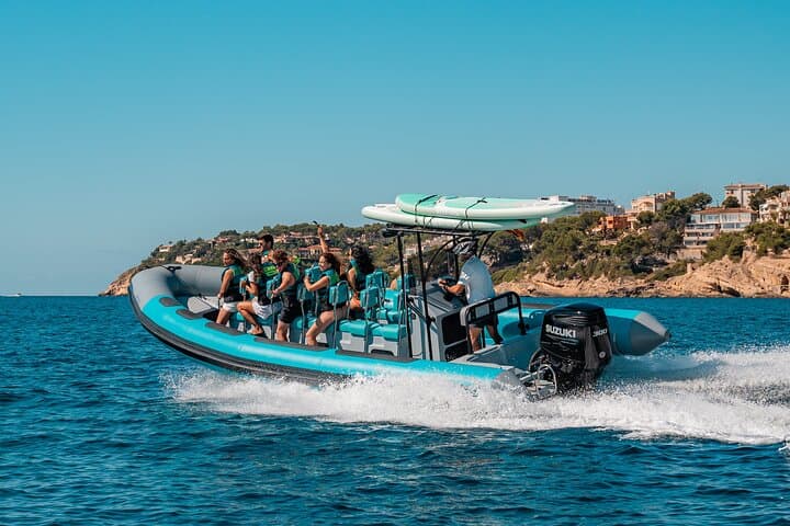 Mallorca: Speedboat Tour, Cathedral Visit, Coves and Snorkeling