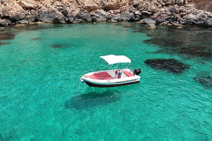 Boat Rental Without License (Cala Conta, Cala Bassa, Cala Salada)