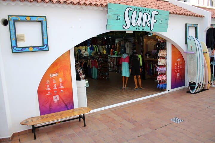 Group Surfing Lesson at Playa de las Américas, Tenerife