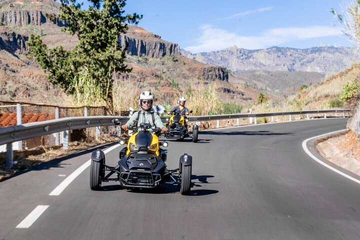 3 Wheel Motorcycle like Quad/Buggy Tour Gran Canaria (Maspalomas)