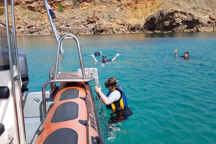 Speedboat and Snorkel tour through the Coast of Menorca