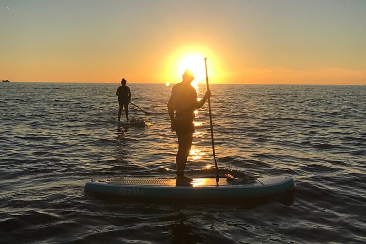 Paddle Surf with Sunset in Ibiza