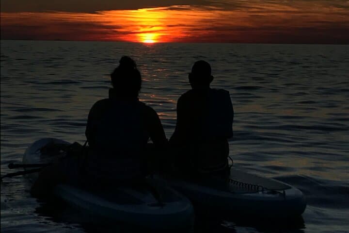 Paddle Surf with Sunset in Ibiza