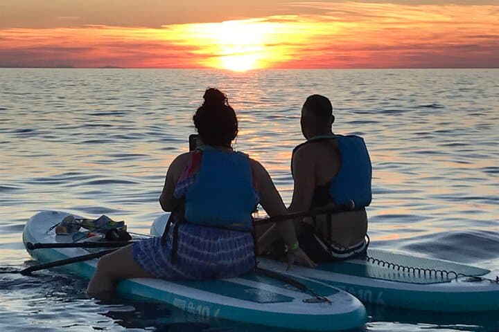 Paddle Surf with Sunset in Ibiza
