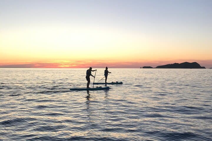 Paddle Surf with Sunset in Ibiza