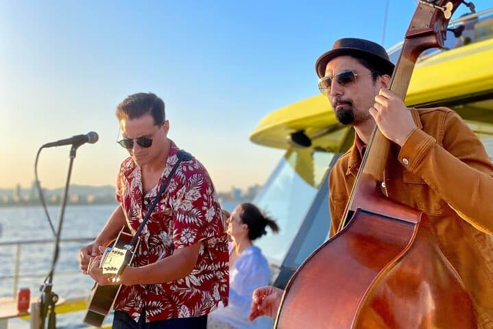 Sunset Catamaran Cruise with DJ in Barcelona