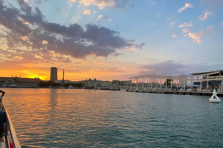 Sunset Catamaran Cruise with DJ in Barcelona