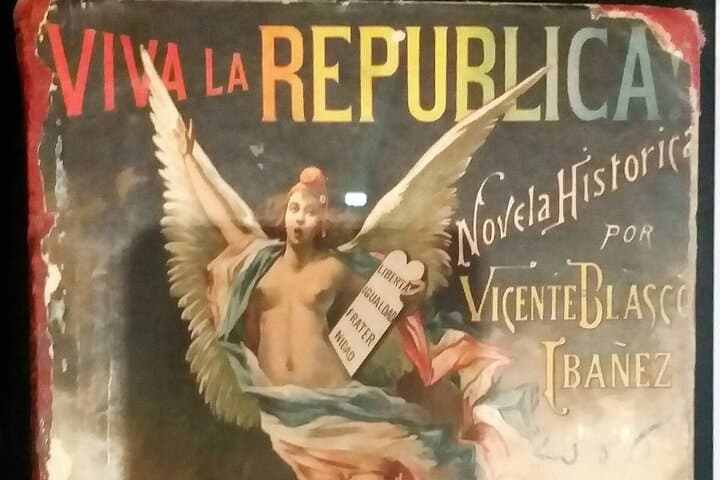 Novel Cover Vicente Blasco Ibáñez